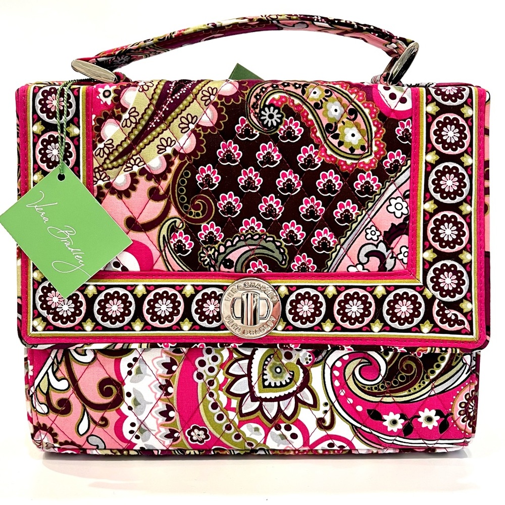 NEW Vera Bradley Purse/Crossbody Bag-back pocket, zip pocket+2 more, Valentine’s
